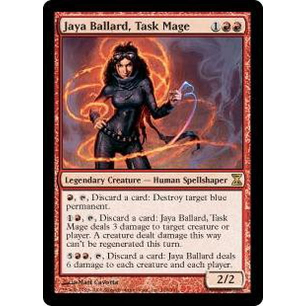 Magic Card Time Spiral MTG: Jaya Ballard Task Mage